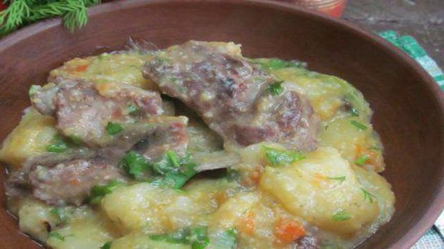 Кукурузная каша с ребрами в мультиварке