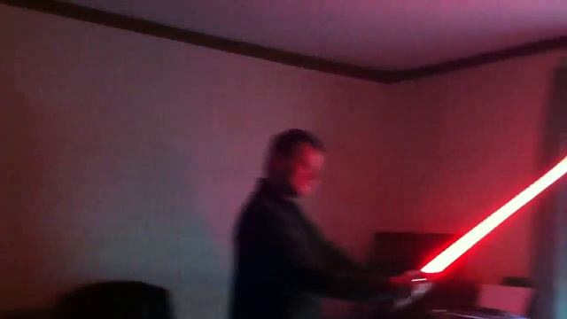 Ultrasabers Dark Prophecy with Blazing Red blade review.