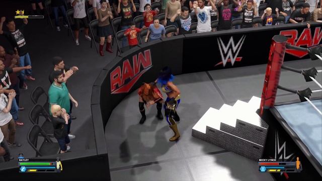 WWE 2K24 RAW - BAYLEY VS. BECKY LYNCH