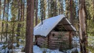 ПОХОД ДО ИЗБЫ. МЕДВЕЖИЙ ЖИР С КАРТОШКОЙ СПАСАЕТ ОТ ГОЛОДА. ТАЁЖНЫЙ БЫТ.