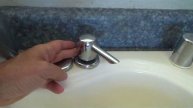 How to remove a kitchen sink faucet...Part 1