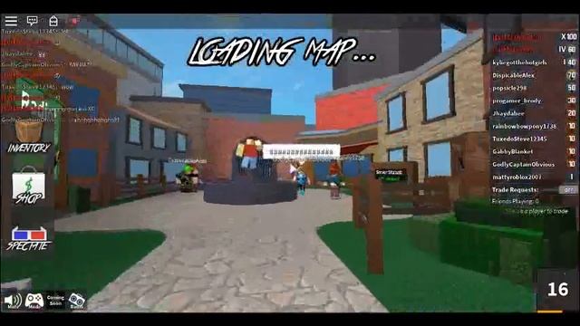 Roblox- Murder Mystery 2 part 1