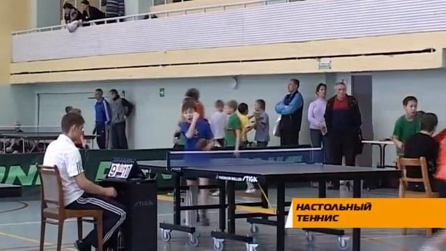 Областной турнир по настольному теннису