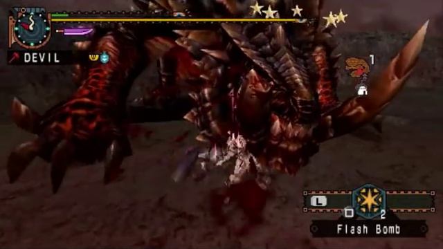MHFU/MHP2G Akantor solo in 2:44min [HM, Heroic]