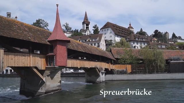 LU - Die Reuss in Luzern