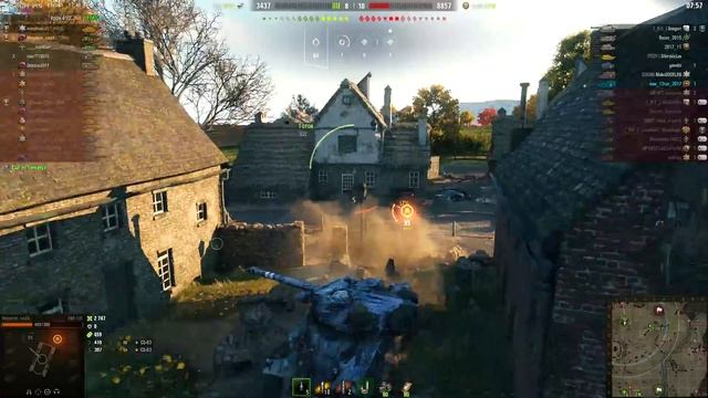 ПРОСТО ОХЕРЕНЫЙ БОЙ НА КОЛЕСНИКЕ. Panhard EBR 105 - Megatron_rus28