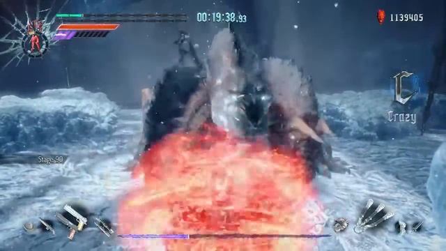 DMC 5 : Dante VS King Cerberus but dante use Cerberus like every phase he go into