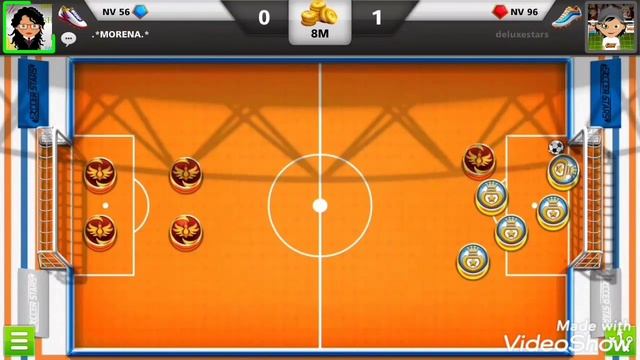 Soccer stars Morena king