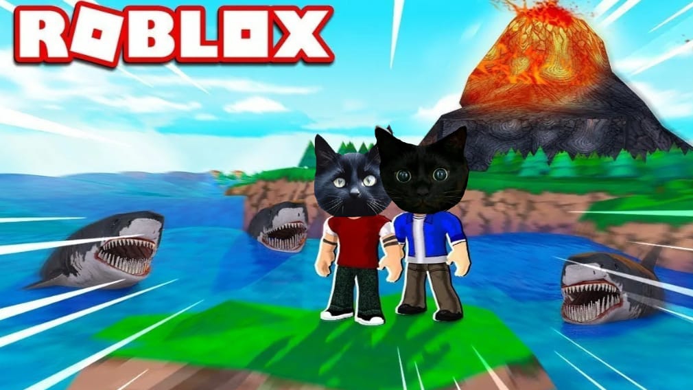 МЫ ПОПАЛИ НА ОСТРОВА/ ROBLOX/CrutpCet/