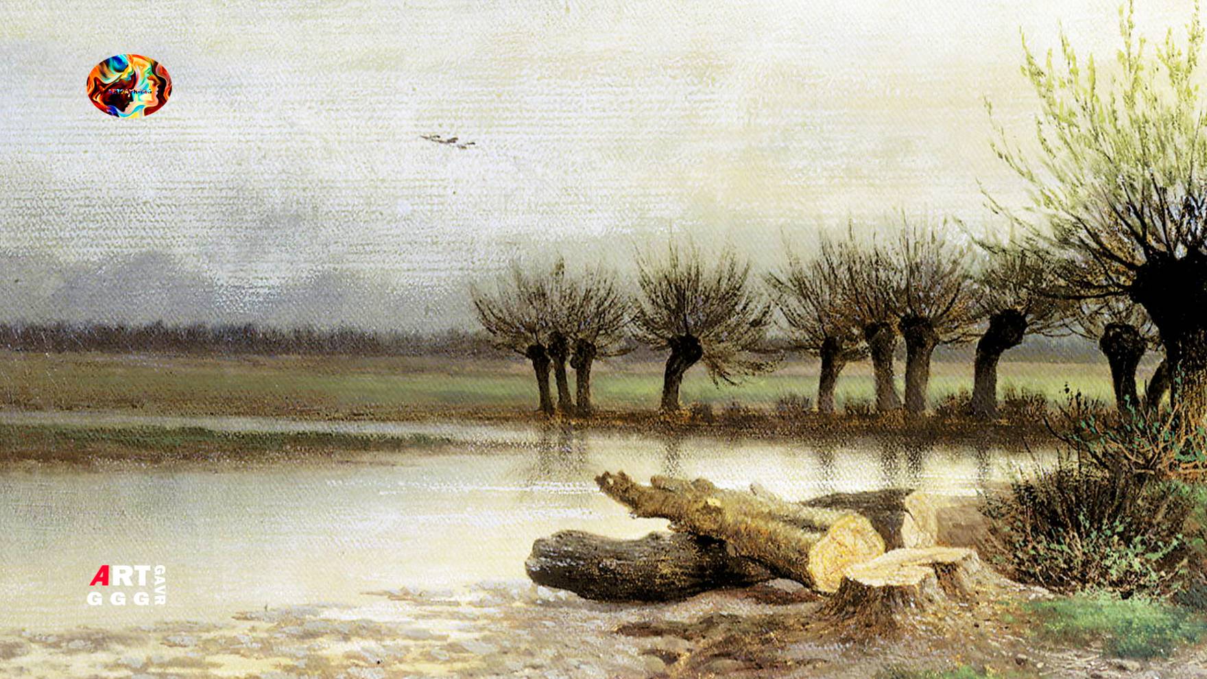 Лев Львович Каменев. Весна.