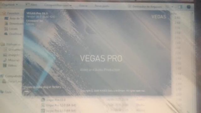 I'm back VEGAS Pro 16.0