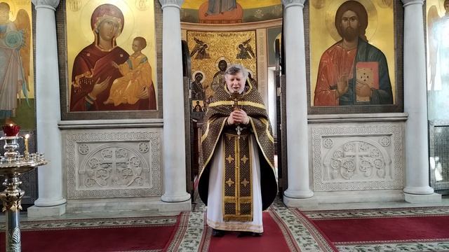 30.03.2025 Проповедь о. Валентина