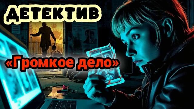 Аудиорассказ. Детективная аудиокнига:  «Громкое дело»