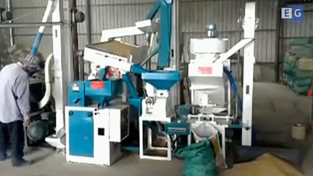 Линия для переработки риса 15 тонн в сутки