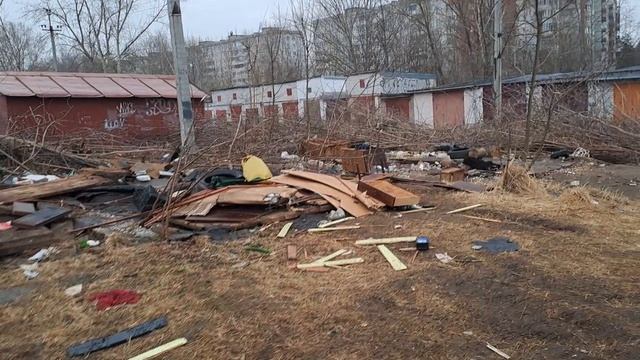Нету больше гаражей у дома