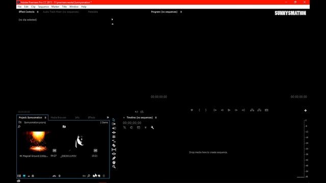 Adobe Premiere Pro CC for beginners 2016 Tutorial : Part-1 [Hindi]