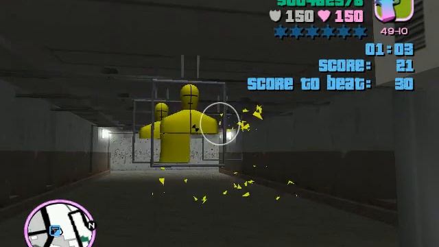 GTA Vice City - Side Mission - Rifle Range