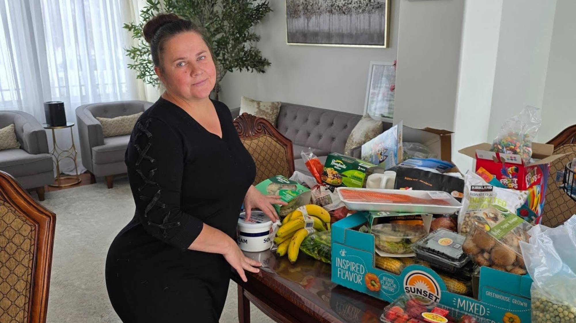 СЕЛЬЧАНКА В АМЕРИКЕ. РАСПАКОВКА ПРОДУКТОВ, СЕЛЬЧАНКА В АМЕРИКЕ.