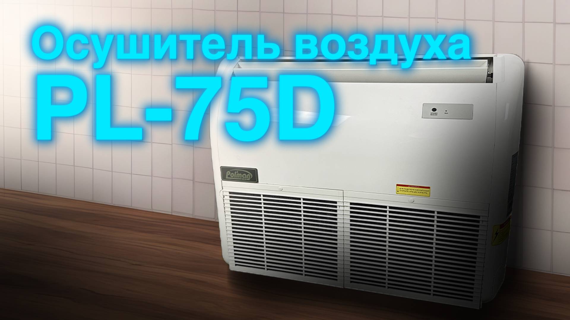 ОН ВЫСУШИТ ЦЕЛЫЙ ОКЕАН! Обзор на Осушитель воздуха PL-75D