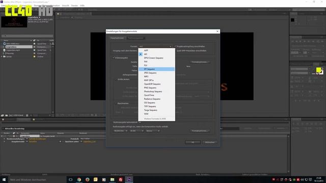 TUTORIAL: MP4/H.264 in After Effects CC HD