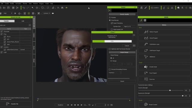@Reallusion IClone 7 Native render @Replica Studios +Premiere Pro