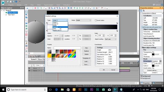 How to make animated light focus text in VSDC free video editor | Sandeep Everything |