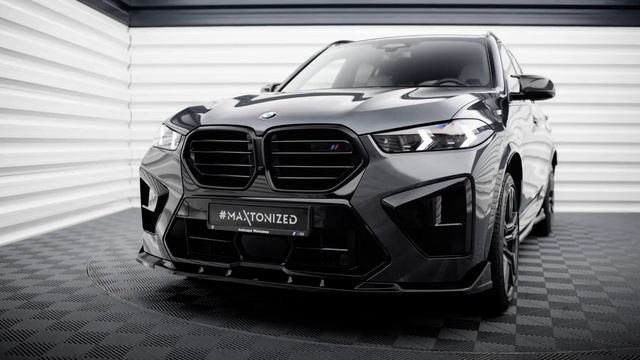 Maxton Design BMW X5 M X5M F95 Facelift Splitter Spoiler Voorspoiler Diffuser Sideskirt Styling Tes