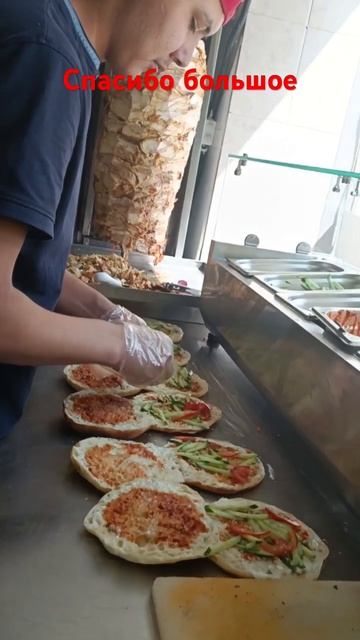Шаурма в лепёшке #food #шашлык #тандыр #душанбе #kebab #масква #тачикистан #новости