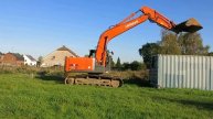 hitachi 180lc-3 op zen plek zetten