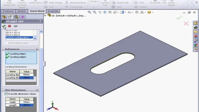 SOLIDWORKS Sheet Metal 26 ( Design Library ) Tutorials