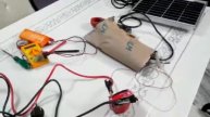 TESTING ON A SOLAR PANEL