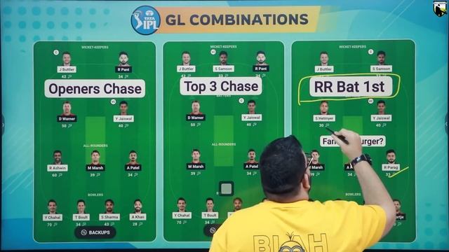 RR vs DC Dream Prediction|RR vs DC Dream|RR vs DC Dream Team|
