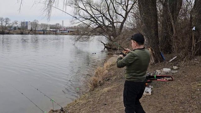 Рыбалка 31 марта перед нерестовым запретом #рыболовтроицк #рыбалка #tinao_fishing