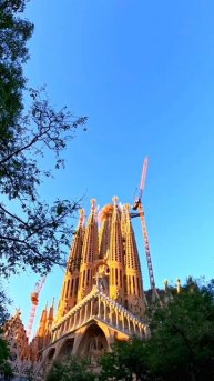 ✨I♥️BARCELONA✨💎LA SAGRADA FAMILIA #shorts #barcelona #artnouveau #Барселона #flamenco #arte