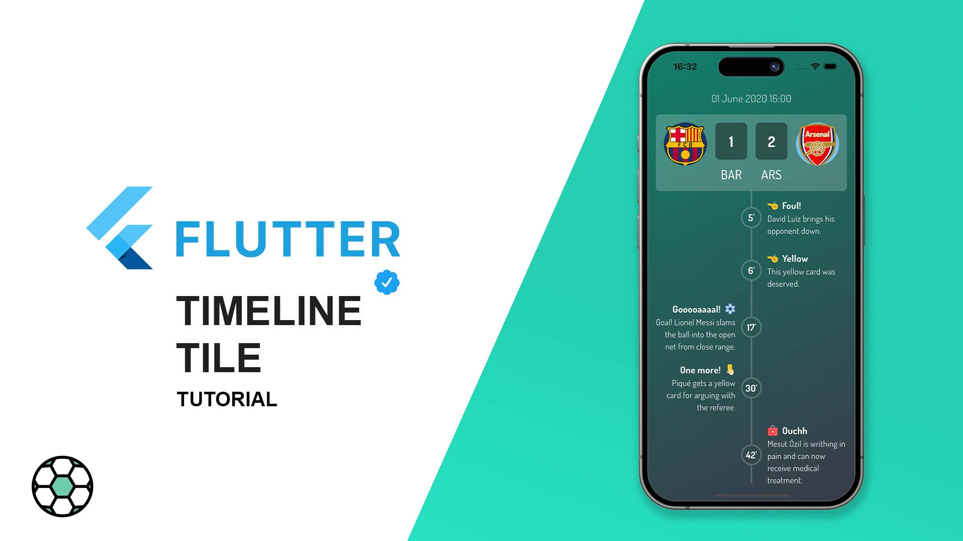 Flutter Football Timeline Tile - Create Stunning Timelines in Your App!