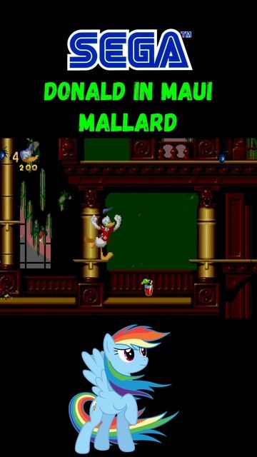 Donald in Maui Mallard | Sega Mega Drive (Genesis).