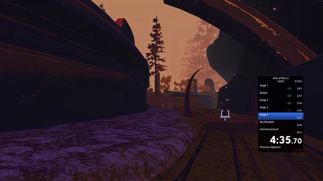 [RoR2] Any% SoTV speedrun - 8:38.58 (Huntress)