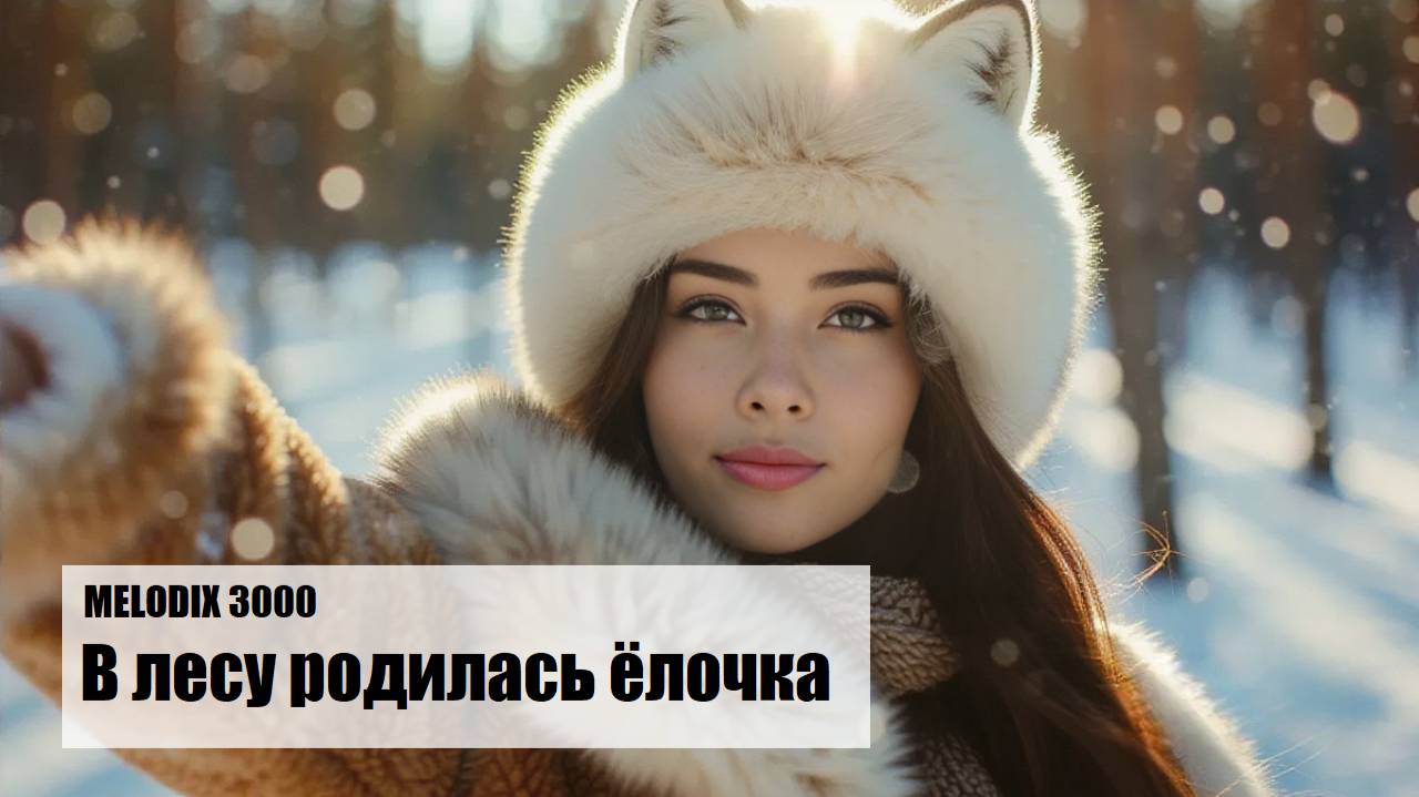 В лесу родилась ёлочка - MELODIX 3000 - Mongolian cover 2025