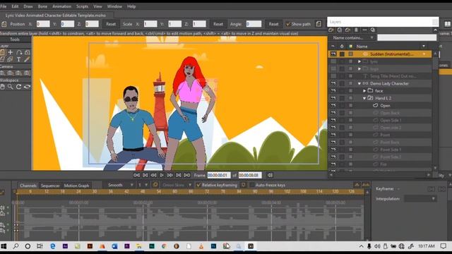 1. Lyric Video Animated Character Course (Introduction)