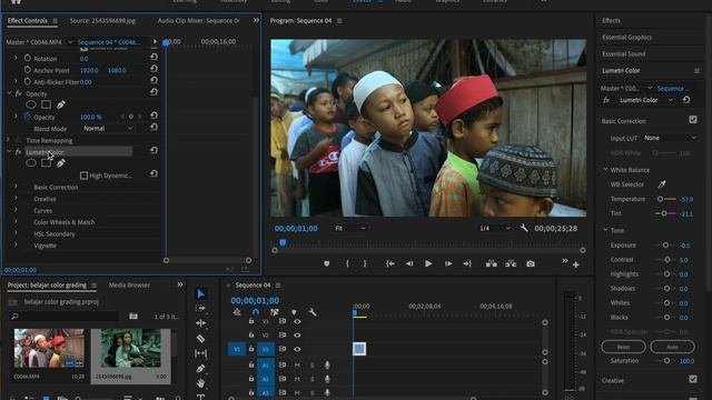 Cara Mudah Color Grading di Adobe Premiere Pro - Gampang banget !!
