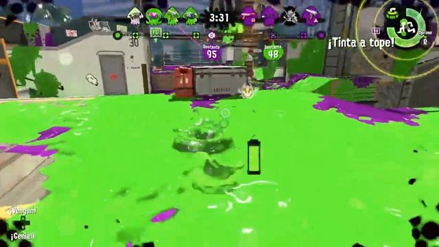 Sniper trying to get me, then recklessly I expose myself while throwing a curling bomb.