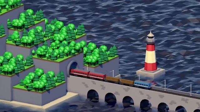 Short 3D animation scene