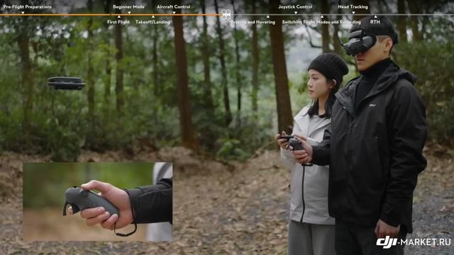 Первичное использование DJI Avata 2 - смотреть видео онлайн