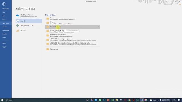 COMO SALVAR TEXTO/ARQUIVO No WORD Em PDF - ATUALIZADO 2022