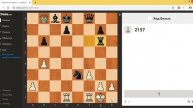 Тактика на chess.com рейтинг 2166
