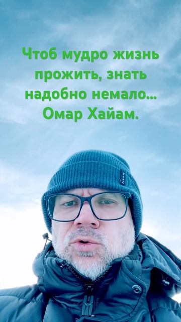 Чтоб мудро жизнь прожить, знать надобно немало… #жизнь #жизнькакмиг #поэзия #стихи #омархайям