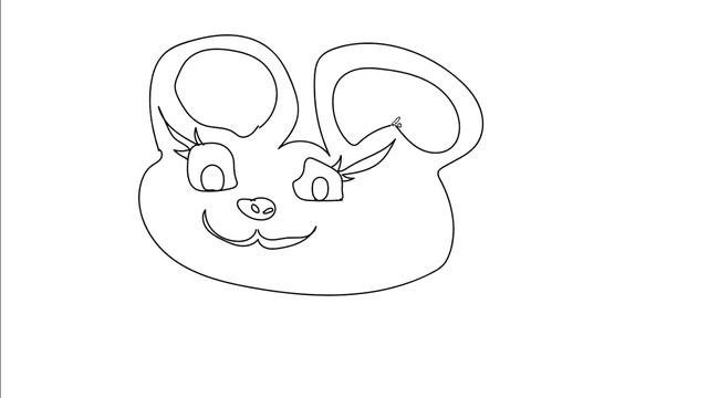 Рисуем Мишуньку часть 12