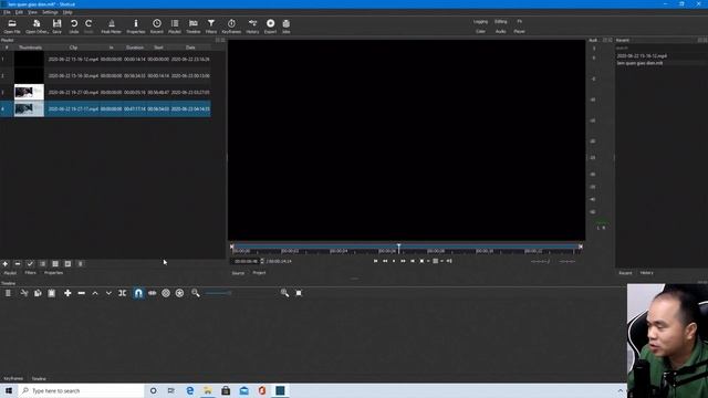 Cài đặt và làm quen với phần mềm Shotcut | Shotcut Tutorial 1