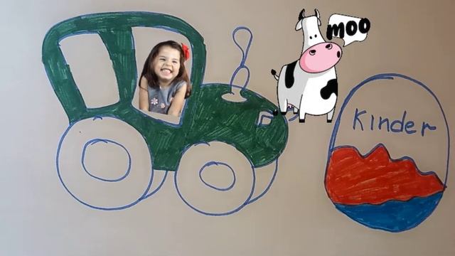 СИНИЙ ТРАКТОР ГОШО. Новая серия-232 / how to draw green tractor new episode232/التصنيف وطلاء الأطفا