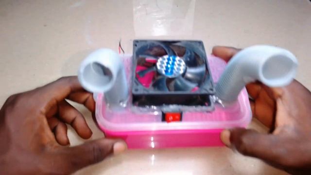 COMMENT FABRIQUER UN CLIMATISEUR AVEC UN VENTILATEUR PC ? @SC.243k